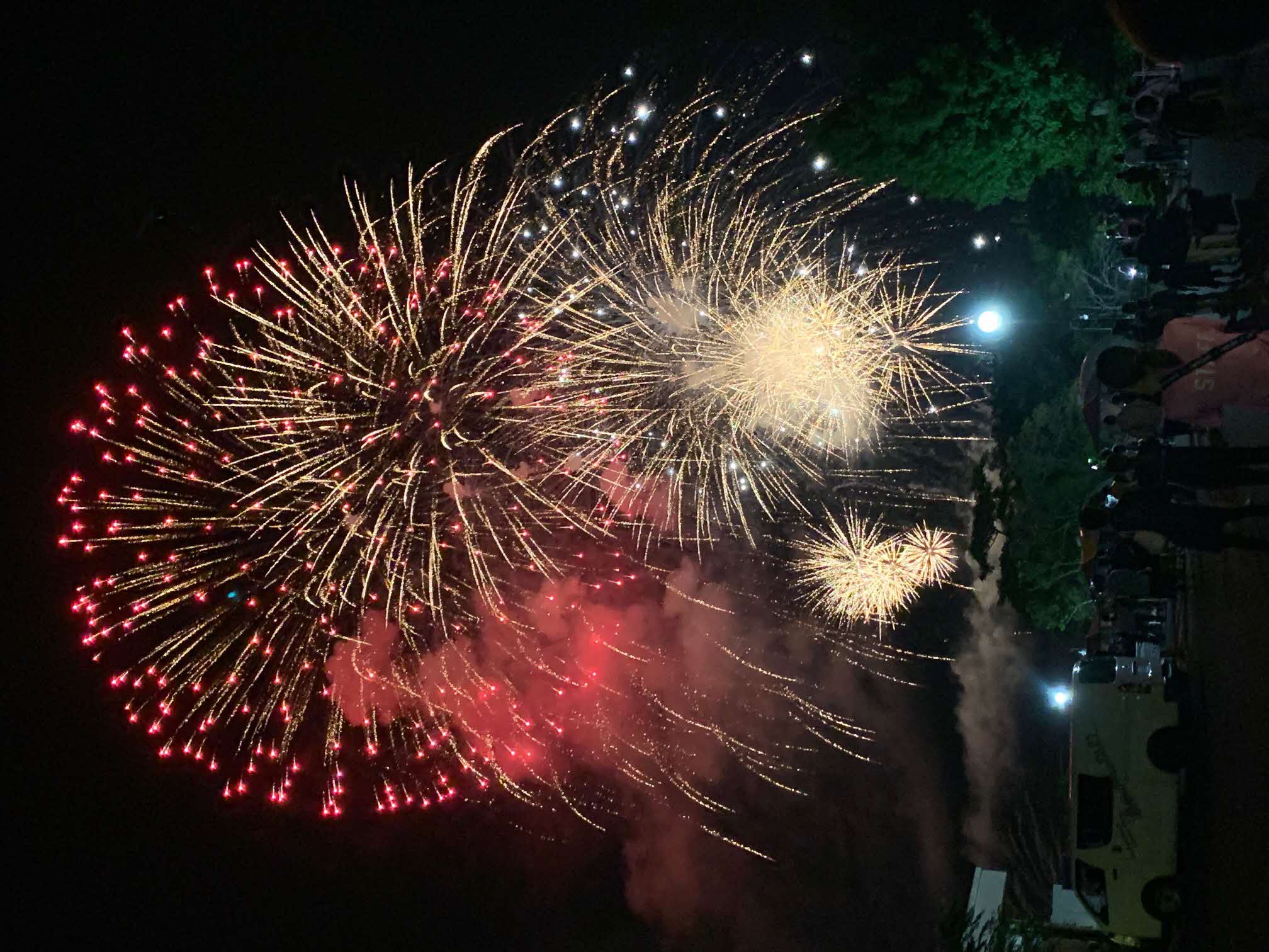 神西まつり・神西湖 湖上花火大会（8月）